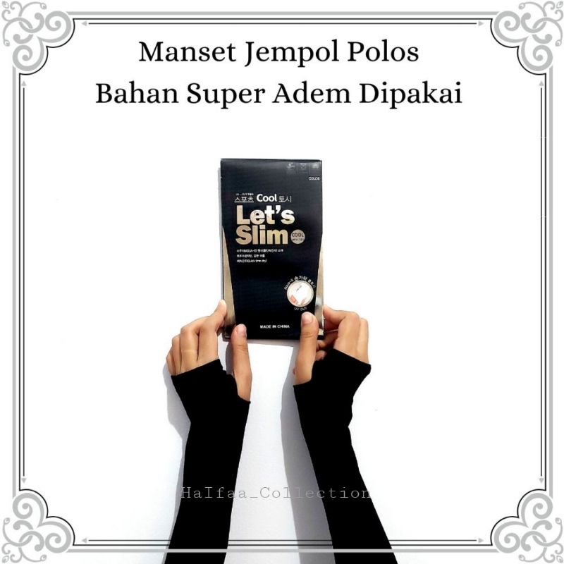 Manset Jempol Wanita/Bahan Tebal Super Adem