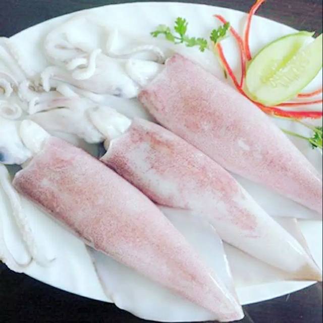 

Cumi segar. 250-300 gram