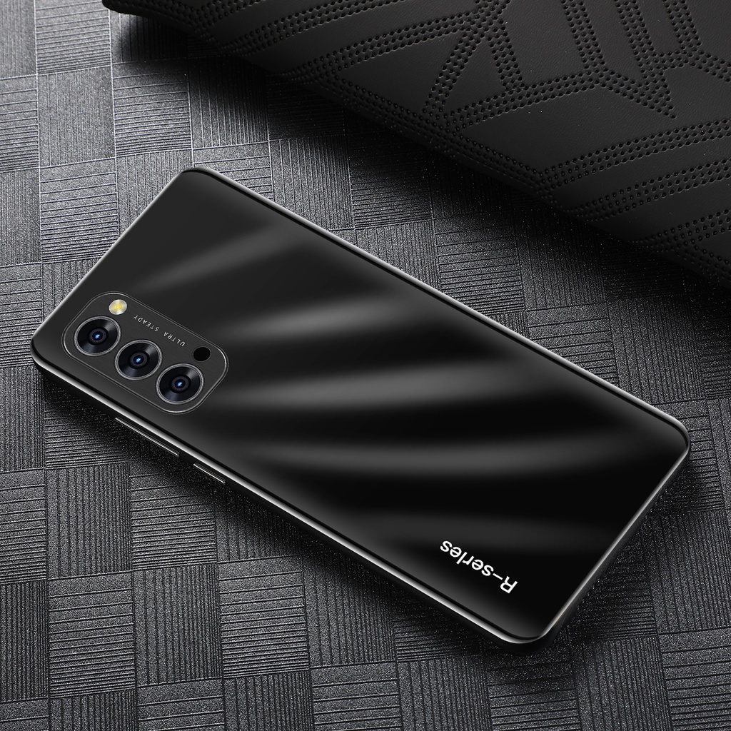 5G【COD+FLASH SALE】HP 0PP0 Reno6 PRO 6.53inch RAM 6/128GB Handphone hp murah baru Ponsel Pintar Android 10.0 Mobile Phones Reno5 Pro Reno4-Black