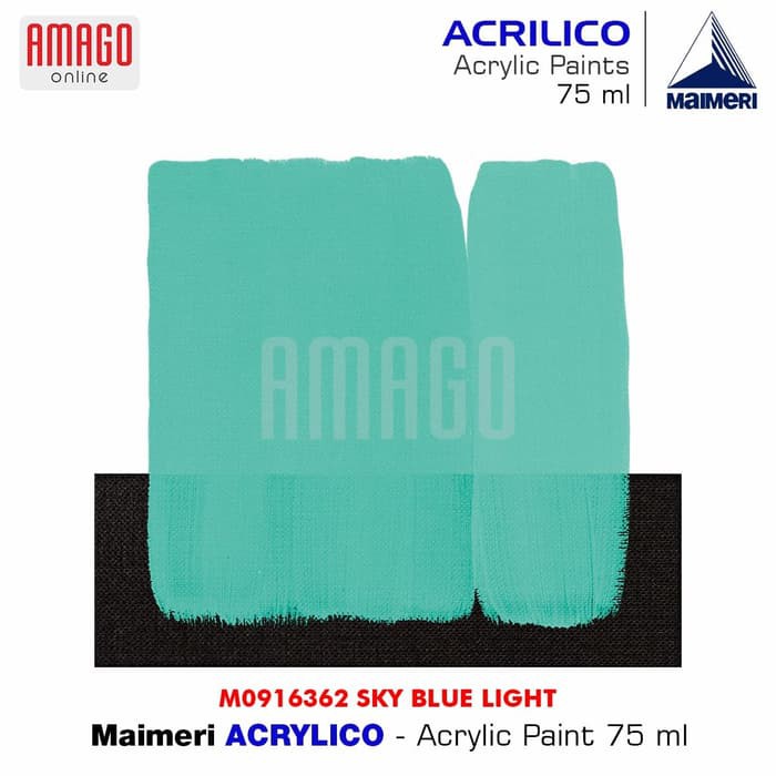 MAIMERI Acrilico - Acrylic Paint - Sky Blue Light - 75ml - M0916362