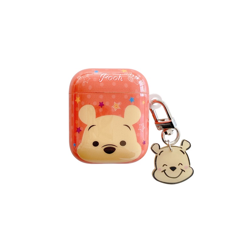 Casing Kartun Lucu Kompatibel Untuk Airpods1/2 Case TPU Cover Pelindung