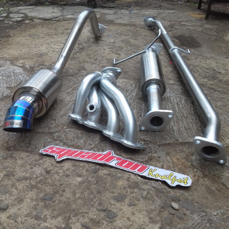 knalpot mobil fullsystem Toyota Rush Avanza daihatsu Xenia