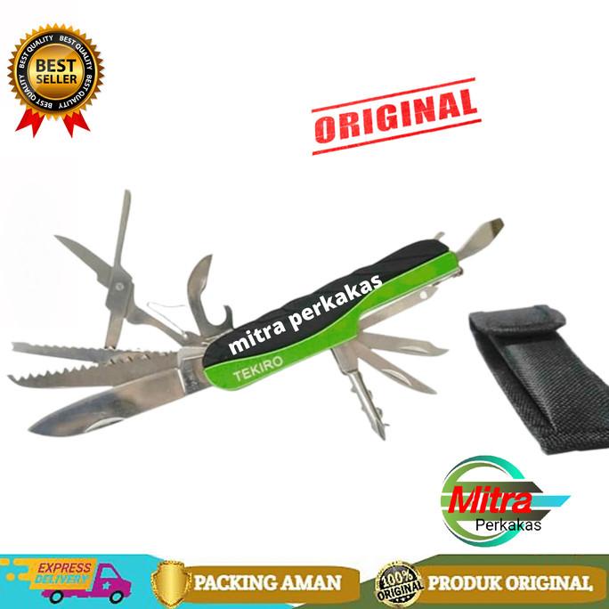 JUAL TEKIRO PISAU LIPAT MULTIFUNGSI 15 IN 1 - PISAU LIPAT SERBAGUNA 15 IN 1