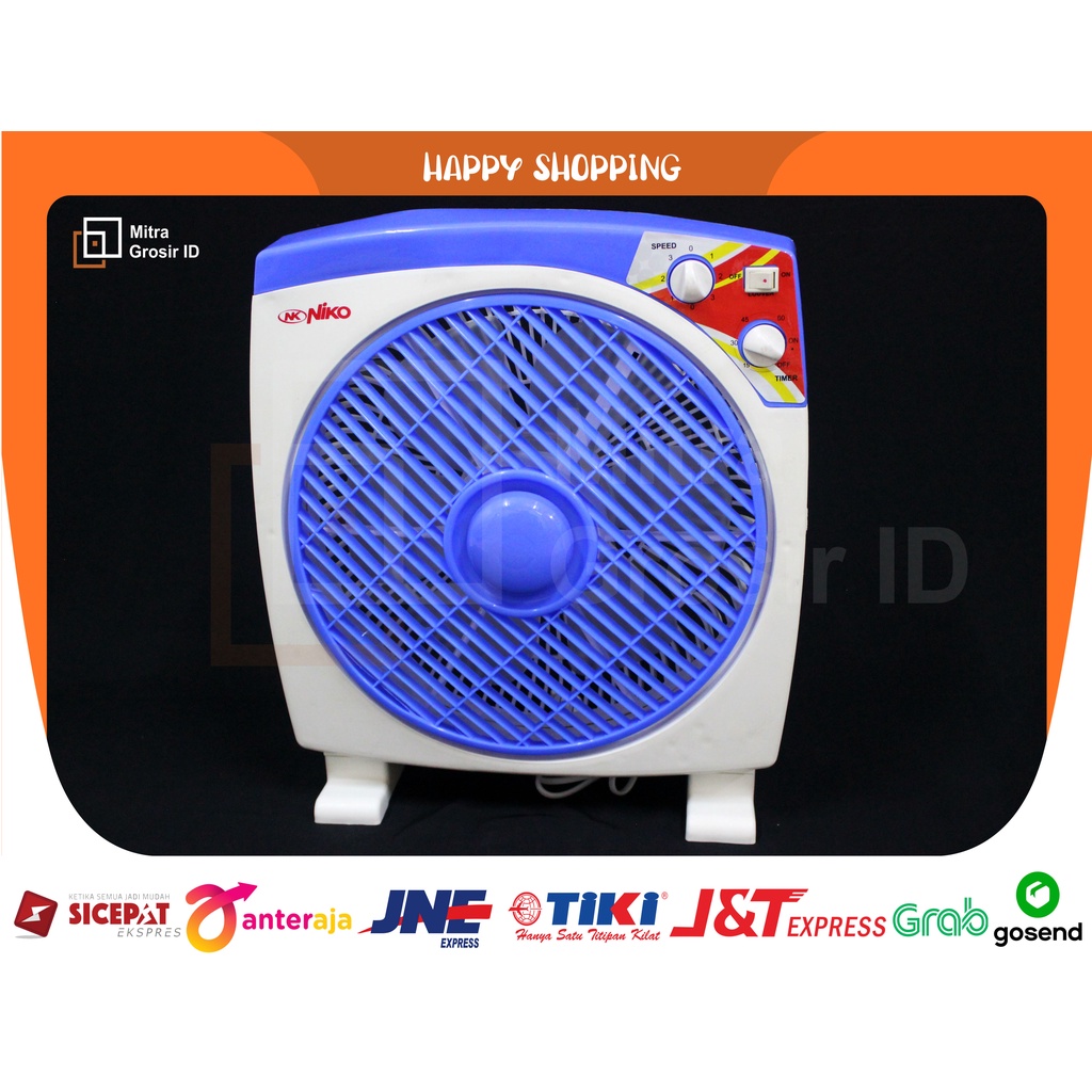 Box Fan NIKO 12 Inch NKDF 12 / Kipas Meja Kotak