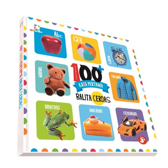 Gramedia Bandung - Board book 100 Kata pertama Balita Cerdas-2
