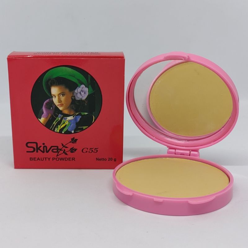 Skiva Beauty Powder G55 Bedak Padat Skiva