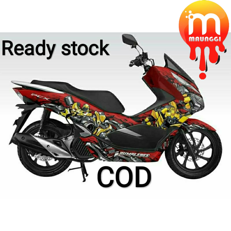 Decal pcx 150 full body Striping motor pcx variasi sticker motor stiker pcx 150 full body variasi