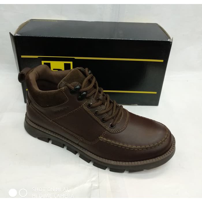 sepatu kulit pria dewasa pakalolo boots N08195 100% original