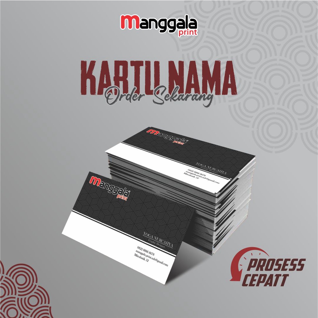 

Cetak Kartu Nama Murah 1 Sisi dan 2 Sisi Art Carton per 100 pcs