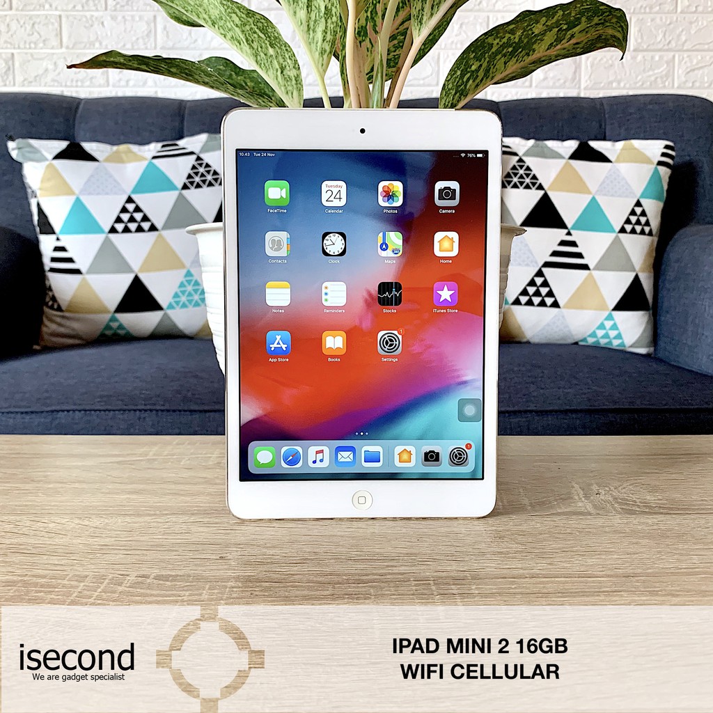 Ipad Mini 2 16GB CELL LTE WIFI Second Mulus