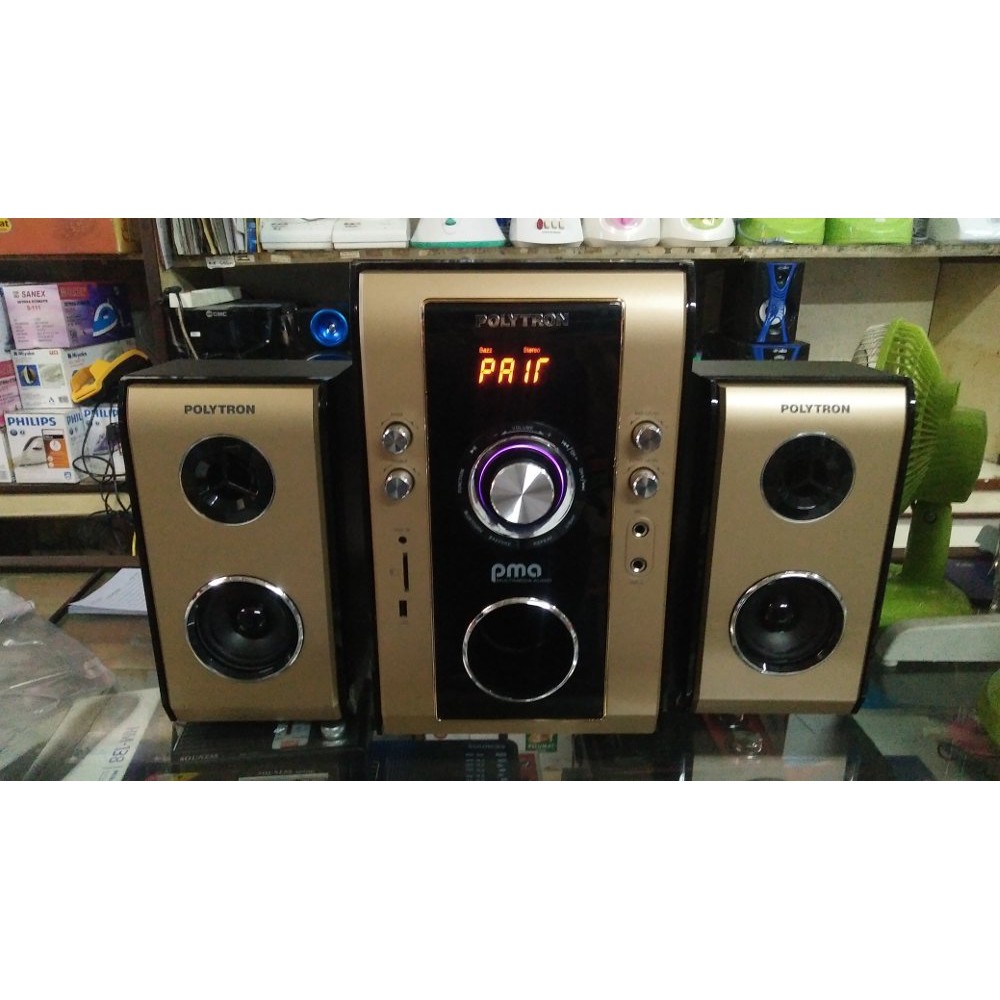 Polytron PMA 9523 Speaker Aktif Multimedia Bluetooth PMA9523 FM Radio