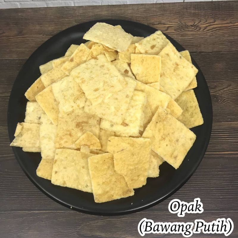 

Kerupuk Opak Bawang putih 200gr
