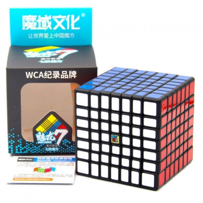 Rubik 7x7 Black Base Moyu Meilong - Rubik 7x7x7 Moyu