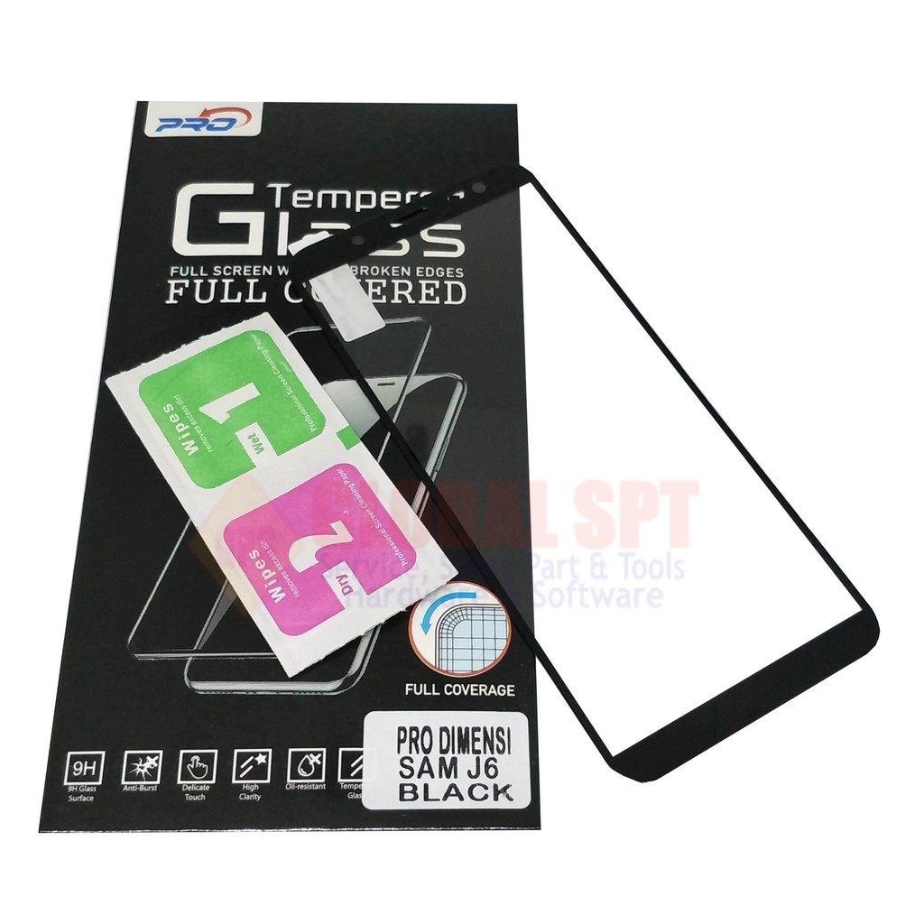 ANTIGORES KACA SAMSUNG A600 / A6 2018 / J6 2018 / J600 FULL WARNA / TEMPERED GLASS / AG TG J600F