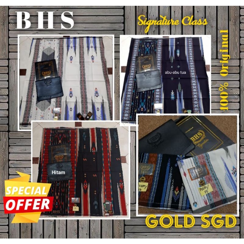 Sarung BHS Signature Original, Sarung BHS Signature SGD MS Sutra Original 100%