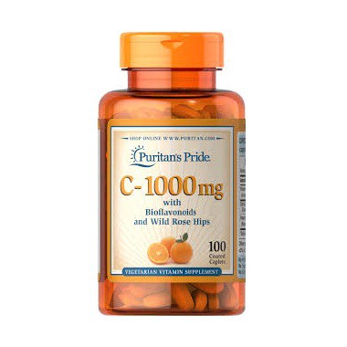 Puritan's Pride Vitamin C-1000mg Bioflavonoids Rose Hips Puritan 1000
