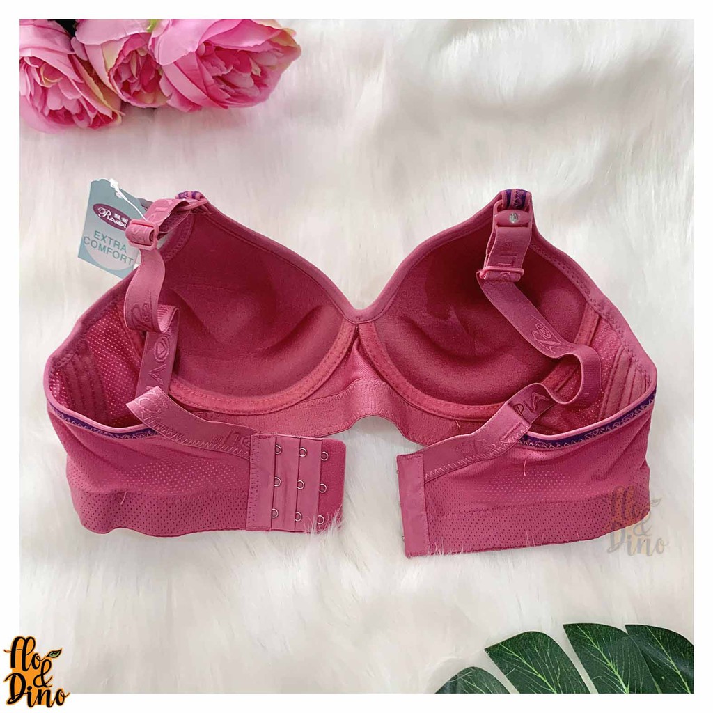 Bra Wanita Tanpa Kawat BH Piaoli polos pori