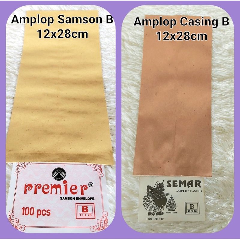 

Amplop Coklat Casing B/Samson B 18x28cm