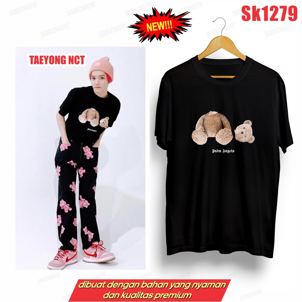 MURAH!!! KAOS NCT DREAM LEE TAEYONG BEAR SK1279 UNISEX ADA KAOS ANAK