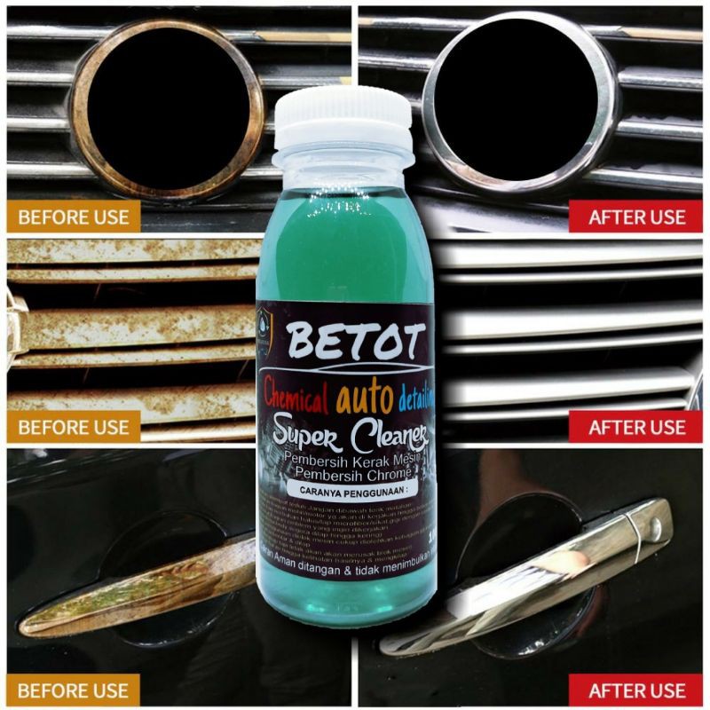 Betot pembersih kerak/karat/kerak/besi/knalpot/stainless/blok/mesin/mobil/motor/cleaner