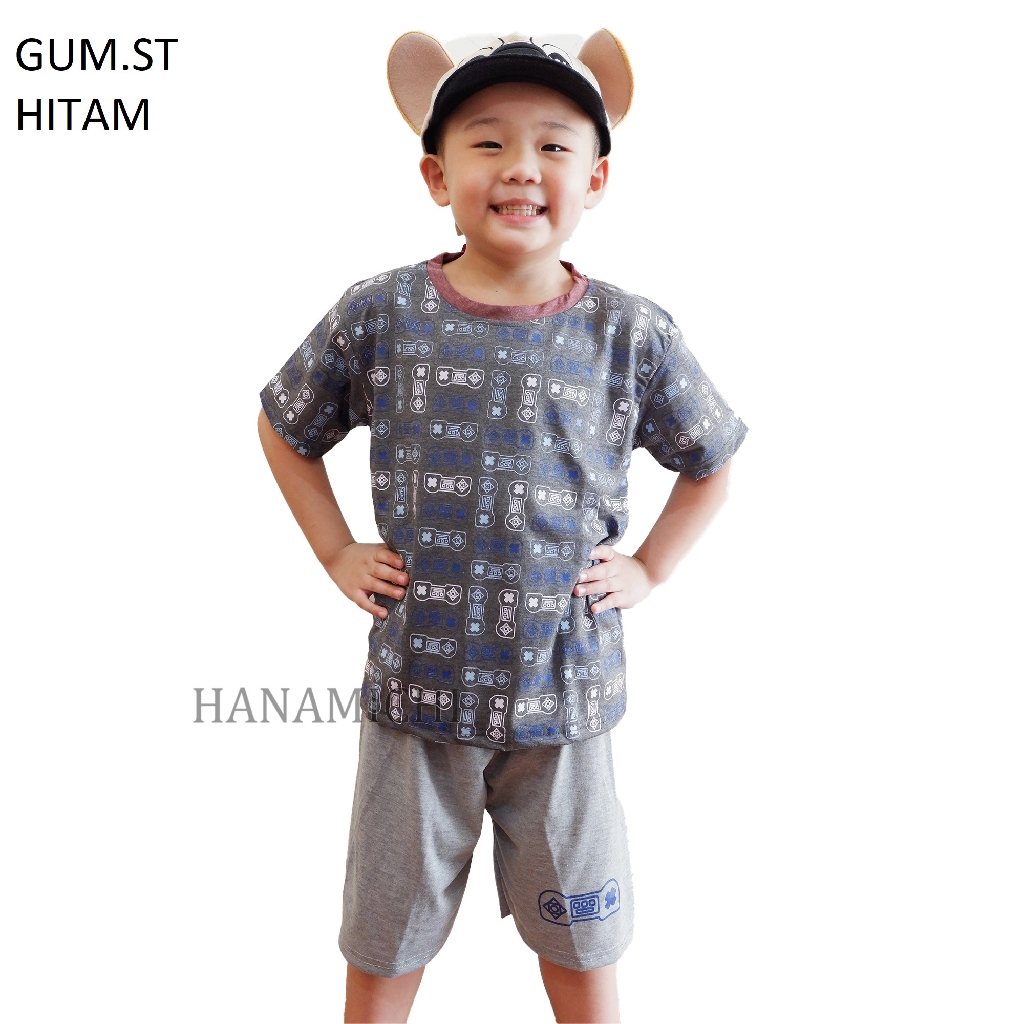 Hanamichi GUM.ST Setelan Anak Lengan Pendek