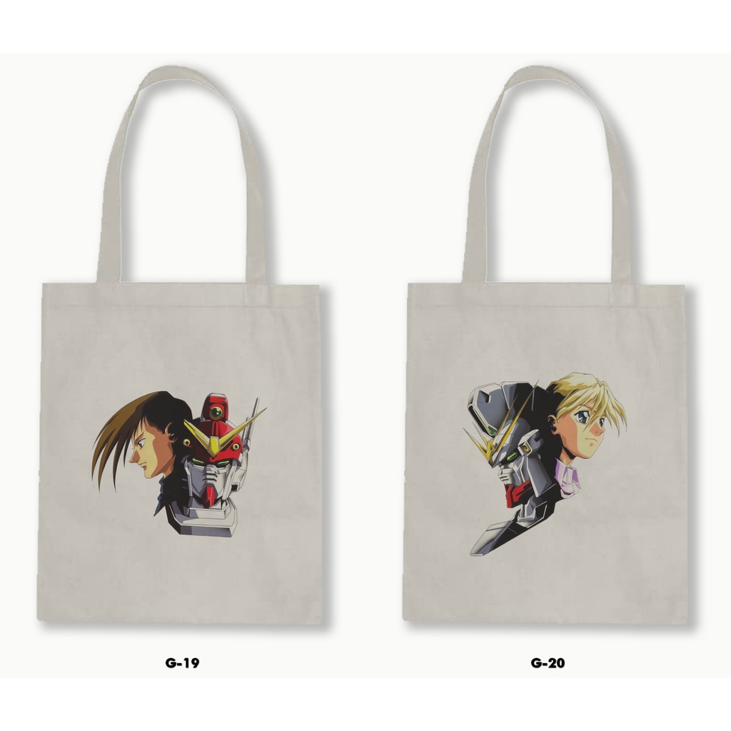 TOTE BAG BLACU - GUNDAM .01