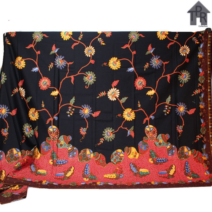 Kain Batik Pekalongan Seri Cibulan 220x115cm. Cap Cent Ori Unggul Jaya