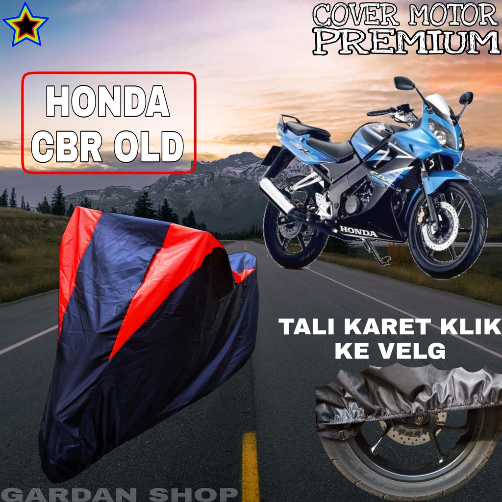 Sarung Motor HONDA CBR OLD Hitam MERAH Body Cover Penutup Pelindung Motor Honda Cbr PREMIUM