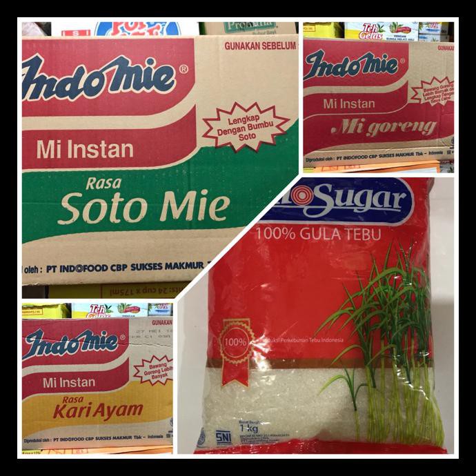 

PASTI READY PAKET INDOMIE DAN GULA DJ 1