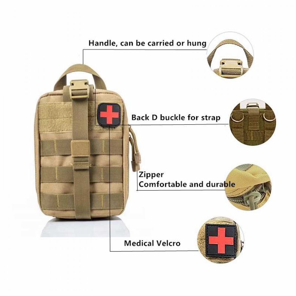 Tas Medis Obat P3K First Aid Kit Medical Bag - D1050