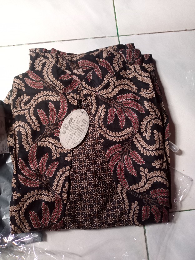 Gamis Batik Manggar, Padi,sekar,cantik,kubis,kipas,daun,kupu