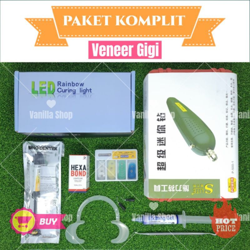 PROMO Paket Veneer Gigi Lengkap Murah Original Tinggal Pakai