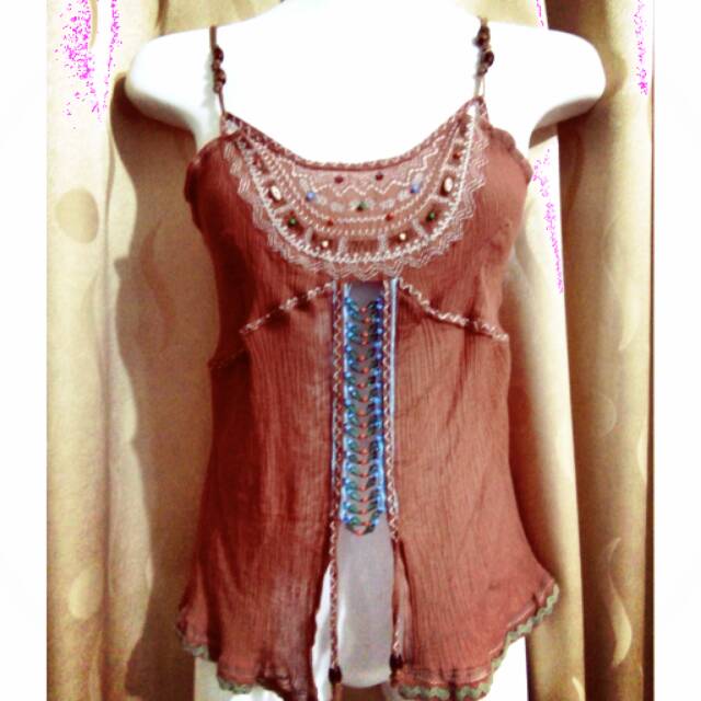 Tanktop modis manik manik (NEW)