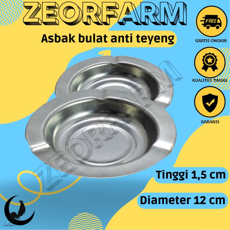 asbak stainles anti teyeng elegant zeorfarm