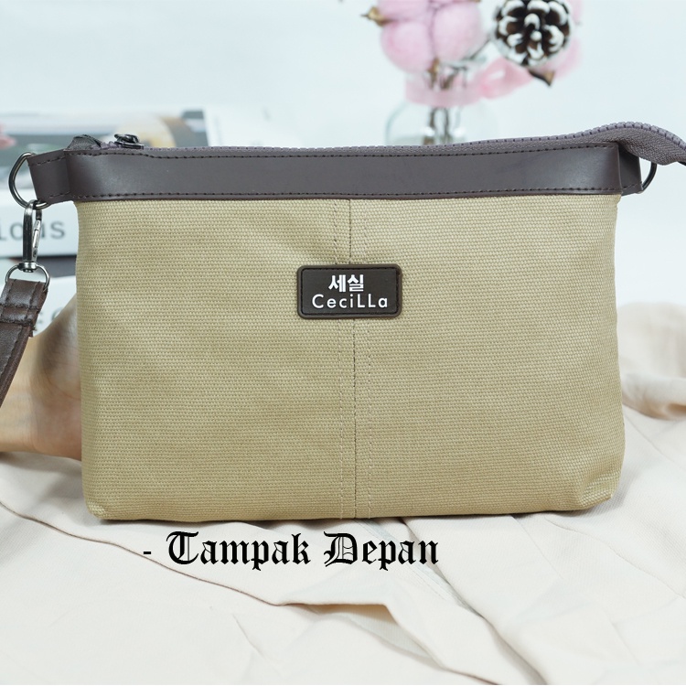 TUAH SLIMBAGS ( TOP HANDLE BAG) Hand Bags CeciLLa 2 in 1 Premium High quality Cv- 09 / / Tas Jinjing Wanita /Tas Selempang Wanita/ Dompet HP Dan Uang Wanita Terbaru / Tas Wanita Terbaru Kekinian &amp; Terlaris/ Tas Serbaguna Wanita/ Tas Kosmetik