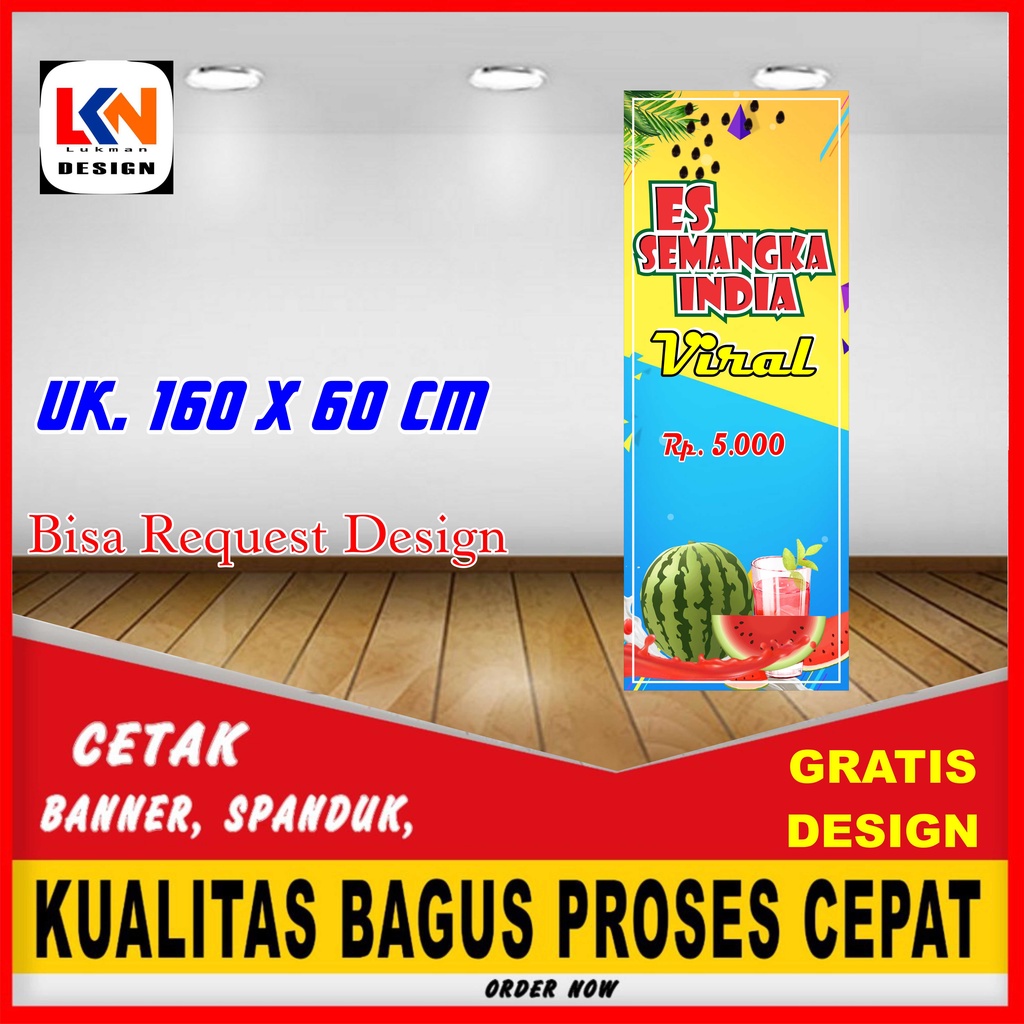 Jual Banner Spanduk Es Semangka India | Shopee Indonesia