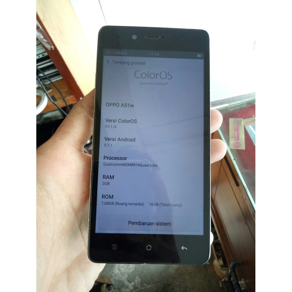 Oppo Mirror 5 A51w Second Shopee Indonesia