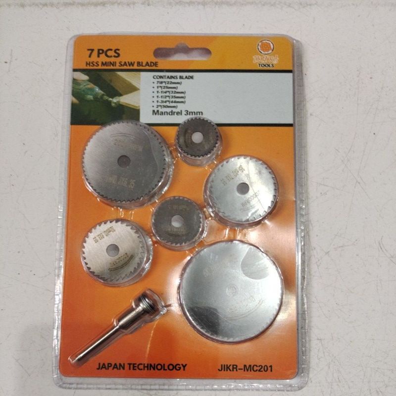 HSS mini Saw Blade hss 7pcs ikura / Saw Blade mini HSS 7pcs ikura