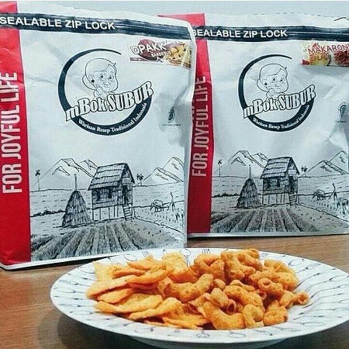 Snack/Cemilan Opak / Makaroni Mbok Subur