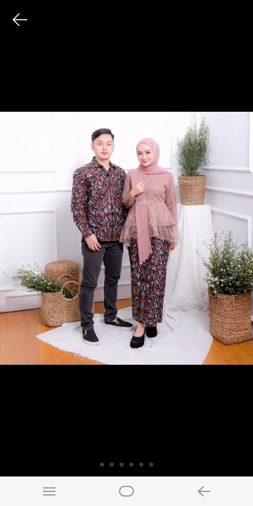 Maura Couple - Sania Ruffle Batik Couple Ori Ndoro Jowi Dnt Garansi Termurah Shopee - Couple Amalia