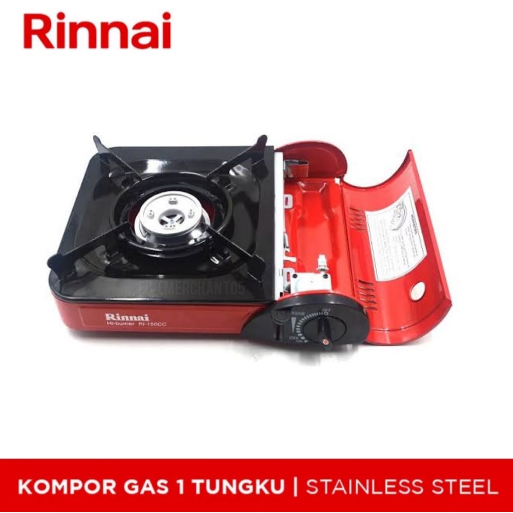 Kompor Portable Rinnai RI 150 cc Kompor Camping Rinnai 150cc Kompor Gas Kaleng Kompor BBQ Kompor Suki Suki