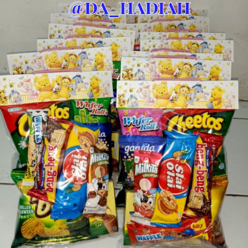 

Paket Snack Ultah/Snack Hajatan/Snack Hitanan/Snack Syukuran/Snack Idul Fitri/Snack Natal.