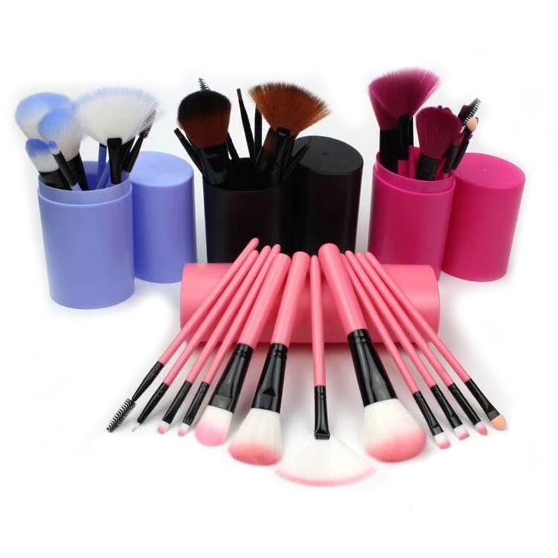 MakeUp Brush 12 set in tube