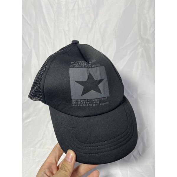 [OBRAL RIJEK] Topi Trucker Baseball Star Quick Drying Mesh