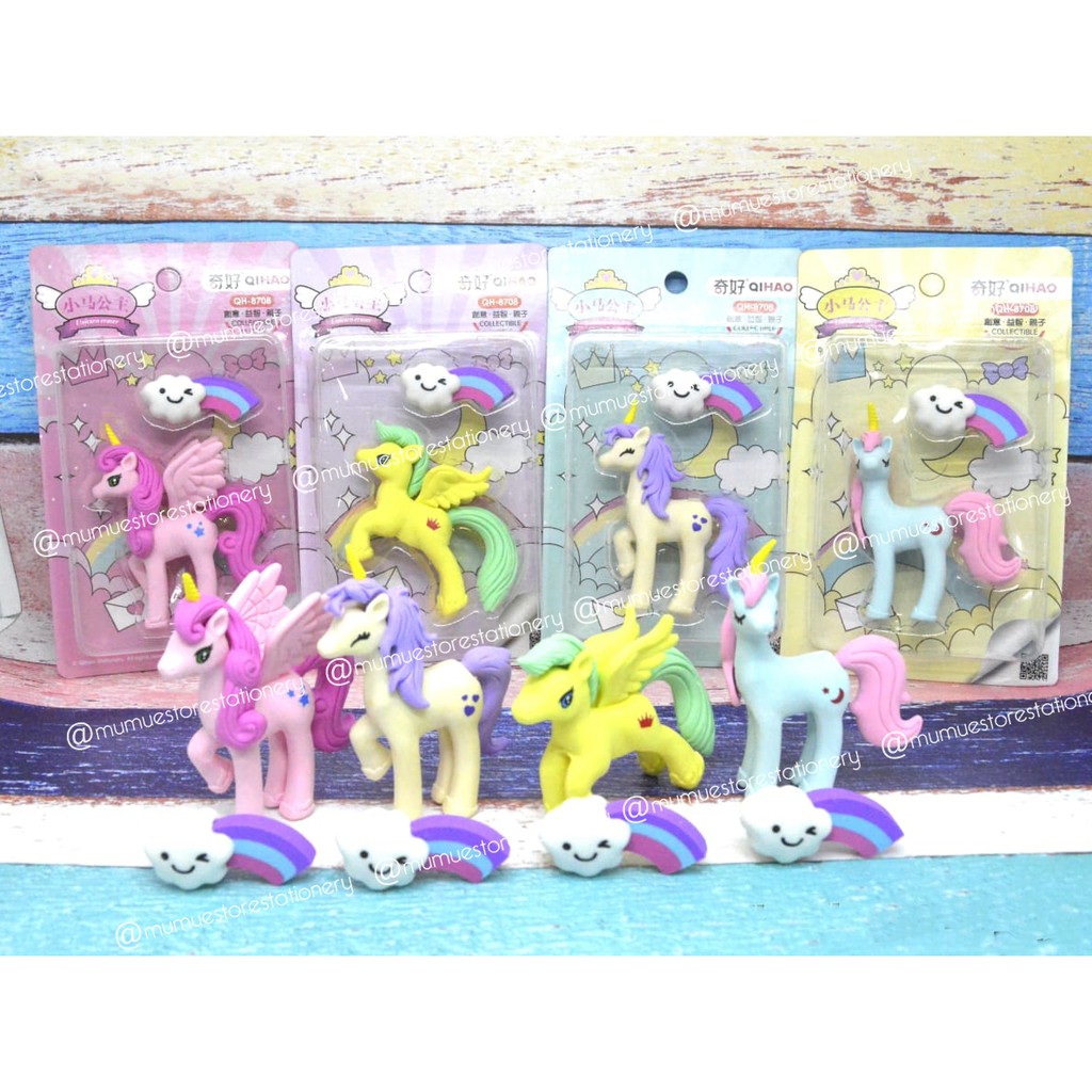 

PENGHAPUS LITTLE PONY / UNICORN ERASER / ERASER LITTLE PONY 1PACK