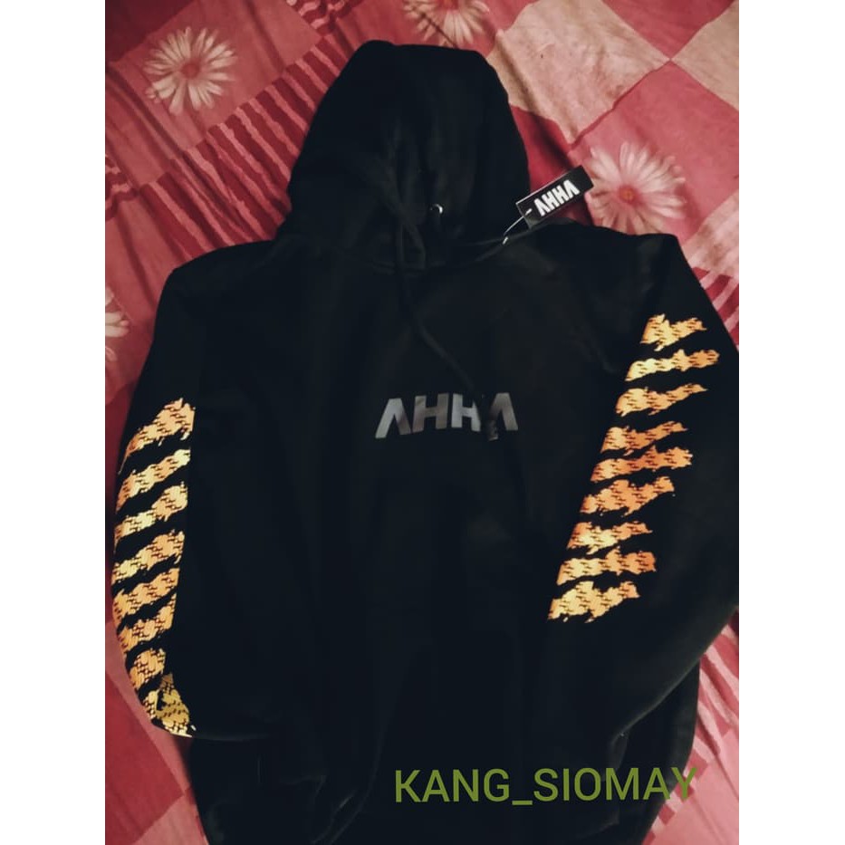 Jaket Sweater Hoodie AHHA Batik Claw BRANDED