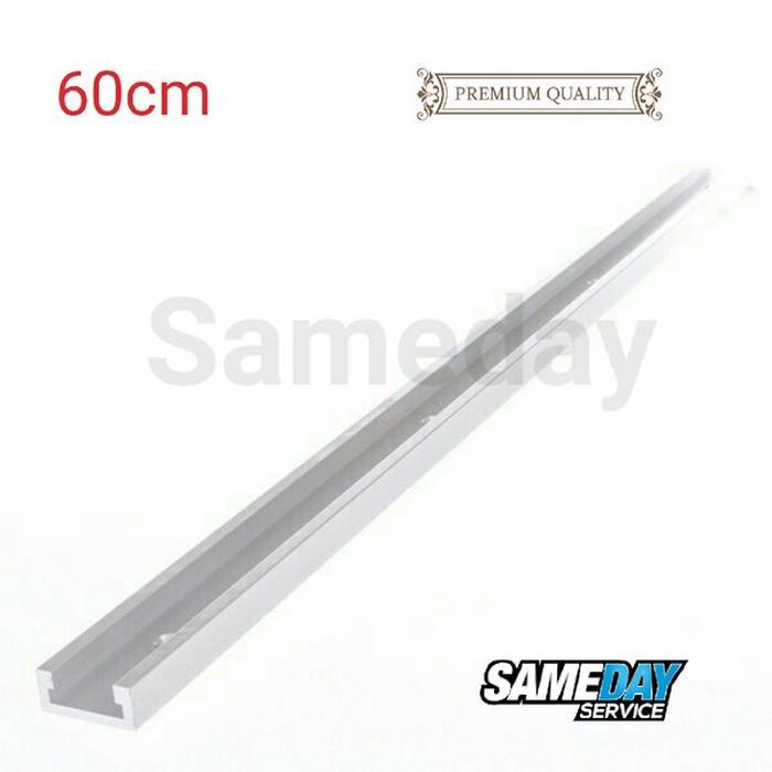 Miter Track 600mm T-track T-slot Table saw dan T Track Table Router Jig Fixture Slot