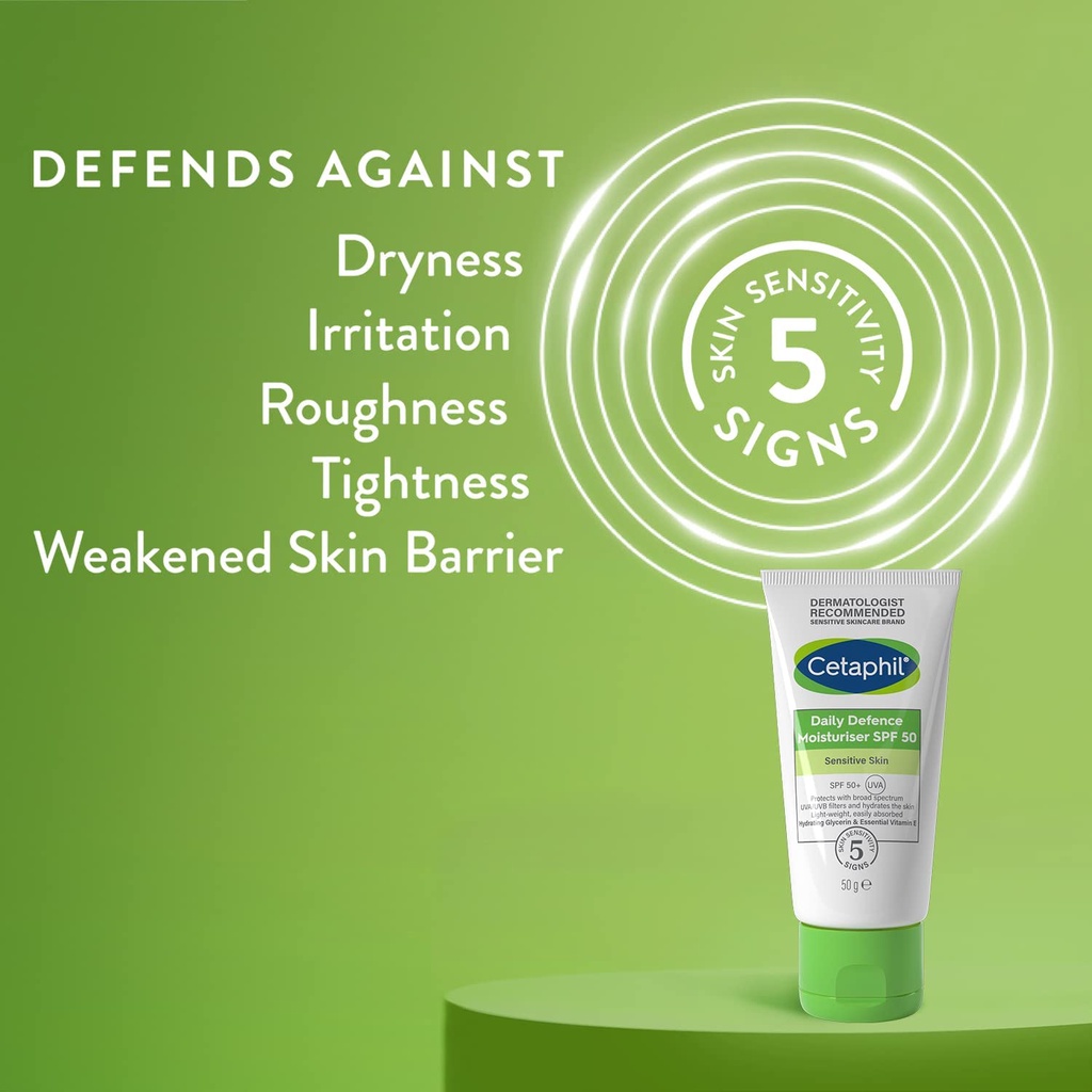 CETAPHIL UVA/UVB DEFENCE SPF50+ 50ML