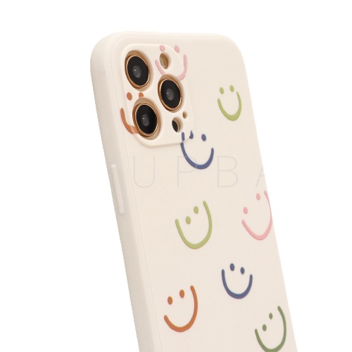 Smile Lens Cover Soft Case for iPhone 6 7 8 SE 6+ 7+ 8+ X XR XS 11 12 MINI PRO MAX