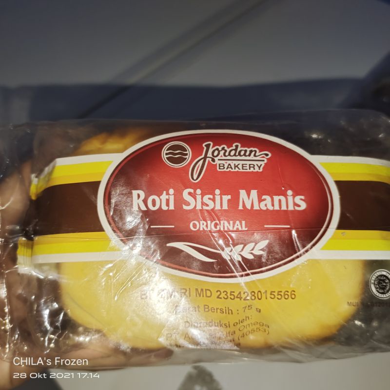 

Roti sisir mentega Jordan (Expedisi JNT only)